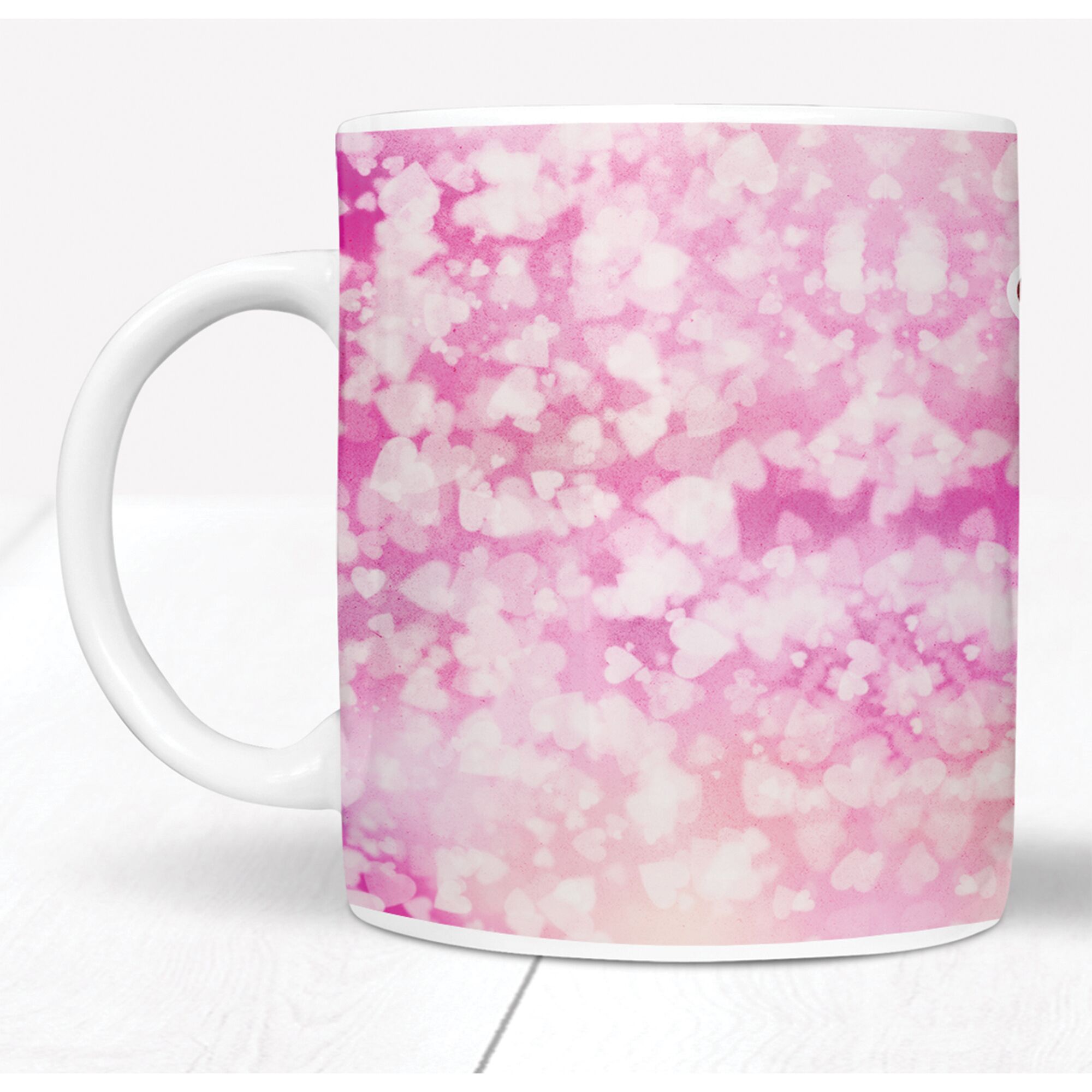 Be My Valentine - White Glossy Printed Porcelain Mug